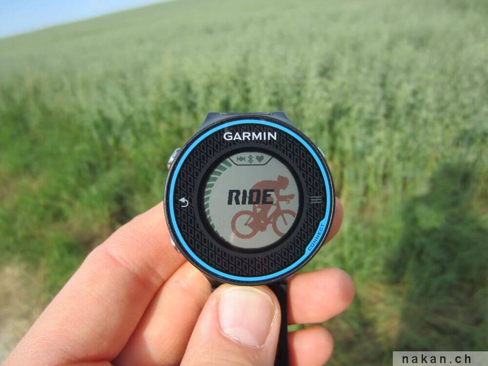 Tout savoir sur l&rsquo;ajout du mode cyclisme pour la Garmin Forerunner 620