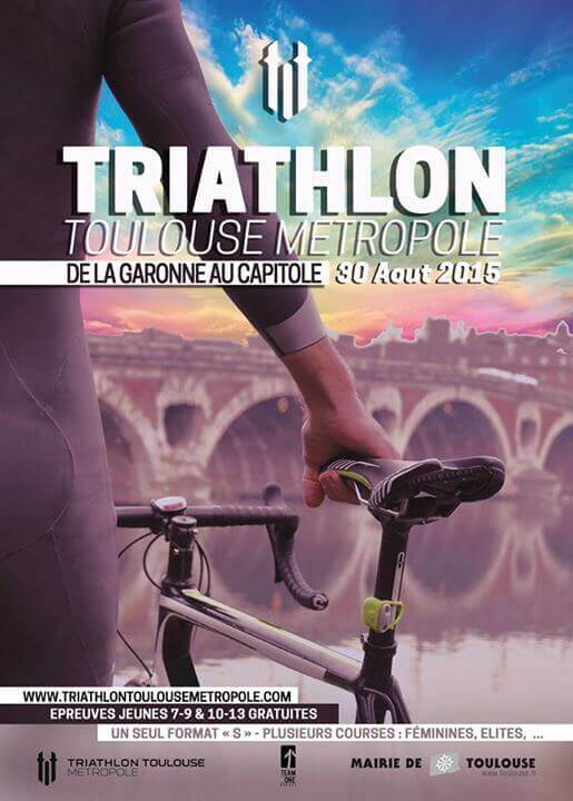 Du côté de Toulouse le 30 août pour l&rsquo;édition inaugurale du triathlon