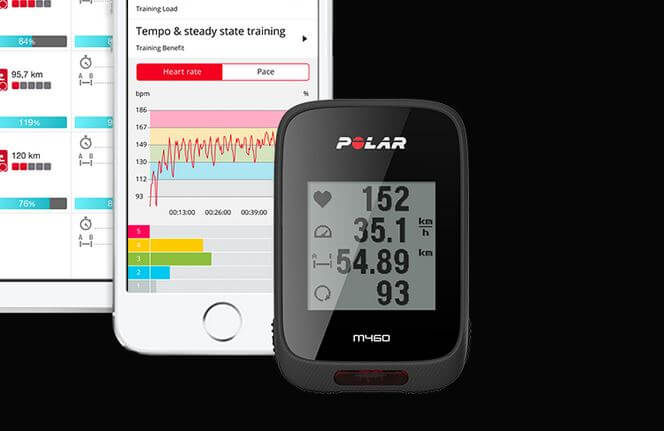 Polar annonce le compteur cycliste M460