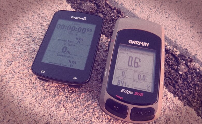 Choc des générations – épisode 4: Garmin Edge 205 contre 820