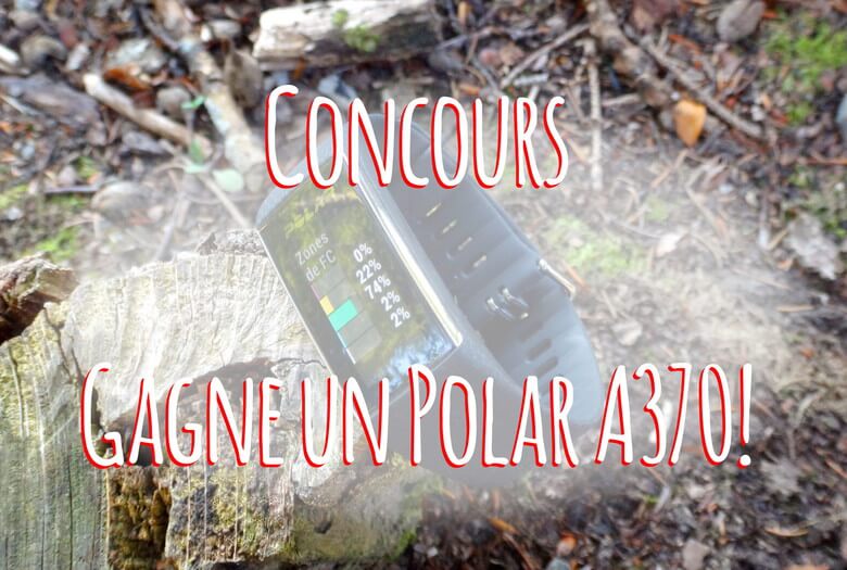 Concours: gagne le bracelet Polar A370 qui a servi pour le test!
