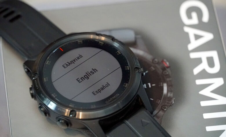 Ces montres Garmin APAC, sur lesquelles le français ne peut être installé