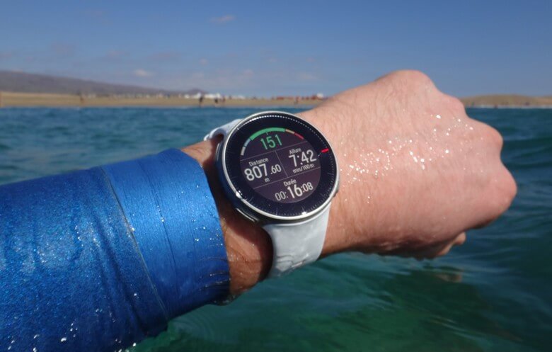 Le grand test GPS et cardio en eau libre 2019