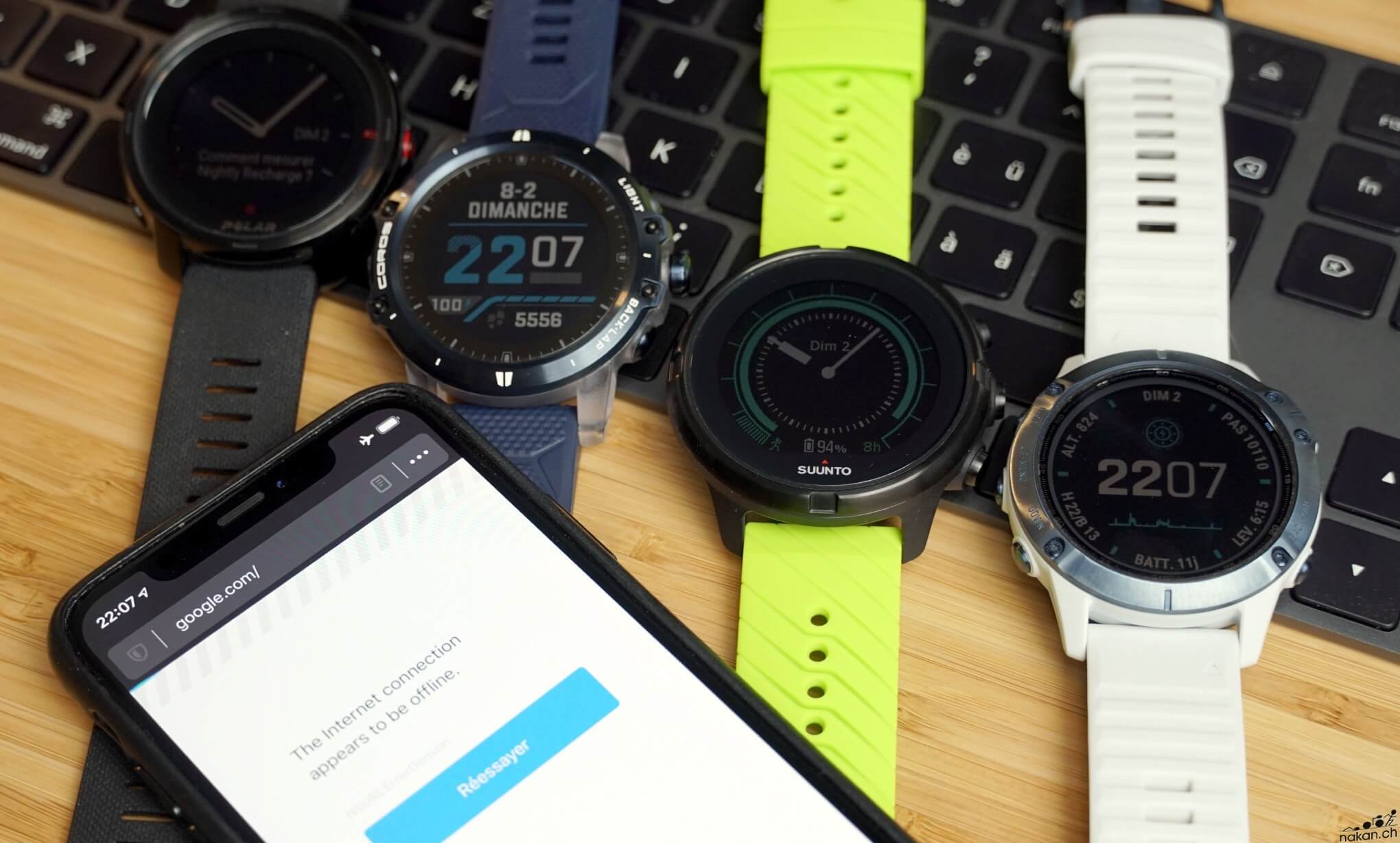 Déconnectées, que valent nos montres cardio GPS?