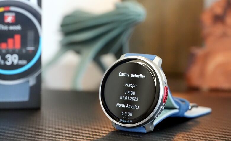 Tout savoir sur la gestion de cartes sur les montres Polar